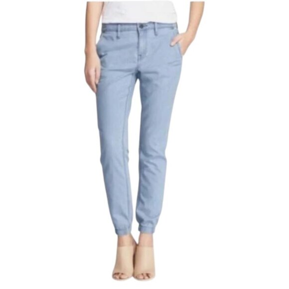 Vince chambray slim denim jogger pants size 30 - Picture 1 of 10